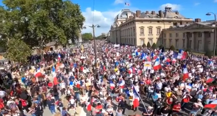 Protest în Franţa FOTO News