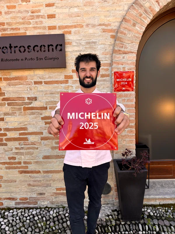 Chef Richard, mândru de steaua lui. foto: arhiva personala