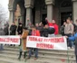 Protest pentru demiterea lui Paisie Lugojeanul