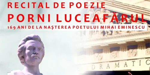 recital de poezie Teatrul Dramatic Galati