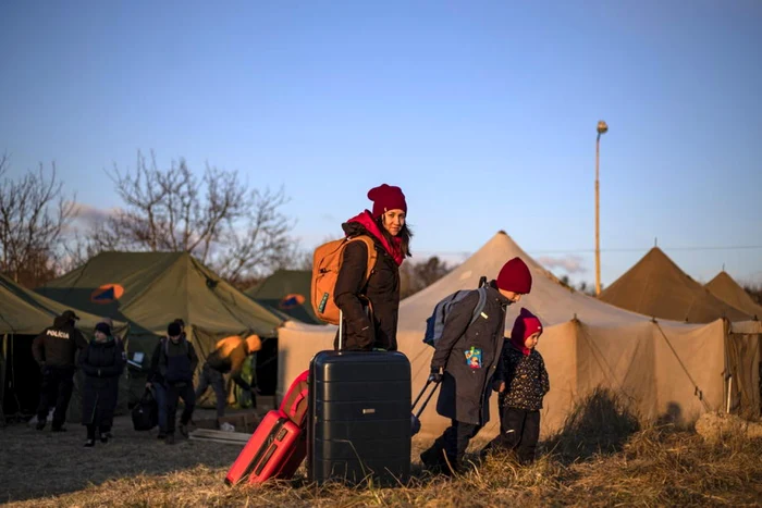 Refugiați ucraineni FOTO EPA-EFE