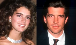John F  Kennedy Jr   și Brooke Shields  foto   Profimedia jpg