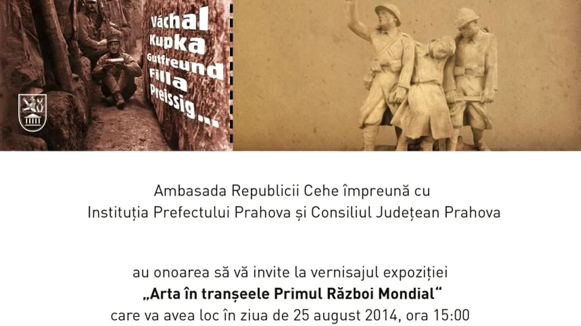 “Arta în tranşeele Primului Război Mondial” – reflectarea războiului în operele artiştilor plastici cehi jpeg