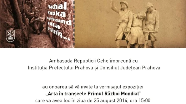 “Arta în tranşeele Primului Război Mondial” – reflectarea războiului în operele artiştilor plastici cehi jpeg