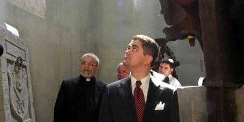 Bistriţa: Ministrul culturii a vizitat Biserica Evanghelică