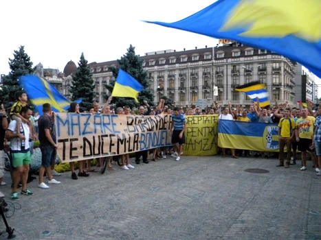 protest suporteri ploiesti