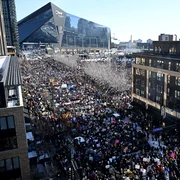 protest minneapolis sua impotriva ICE FOTO: X/@wccoradio