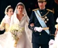 Regina Letizia și Regele Felipe la nunta lor. FOTO: Profimedia