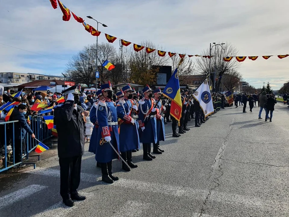 Ziua Naţională a României a fost marcată şi la Călăraşi FOTO ISU Călăraşi