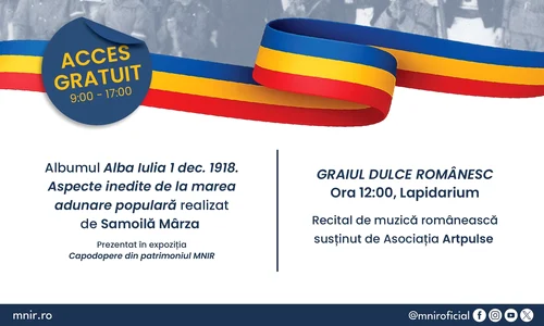 Afiș   1 Decembrie la MNIR 2025 jpg