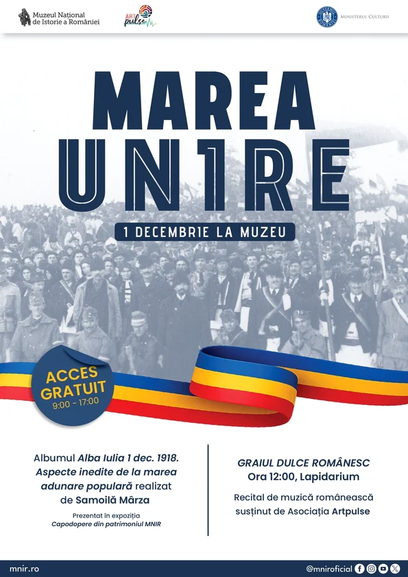 Afiș   1 Decembrie la MNIR 2025 jpg