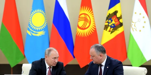 Igor Dodon si Vladimir Putin kremlin.ru