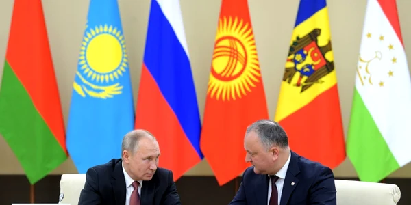 Igor Dodon si Vladimir Putin kremlin.ru