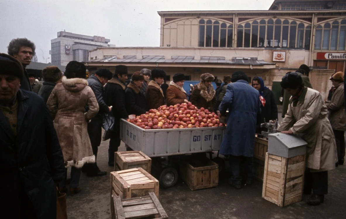 București în ultimii ani de comunism.