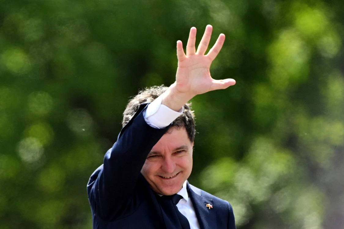 Nicușor Dan, președintele României FOTO AFP