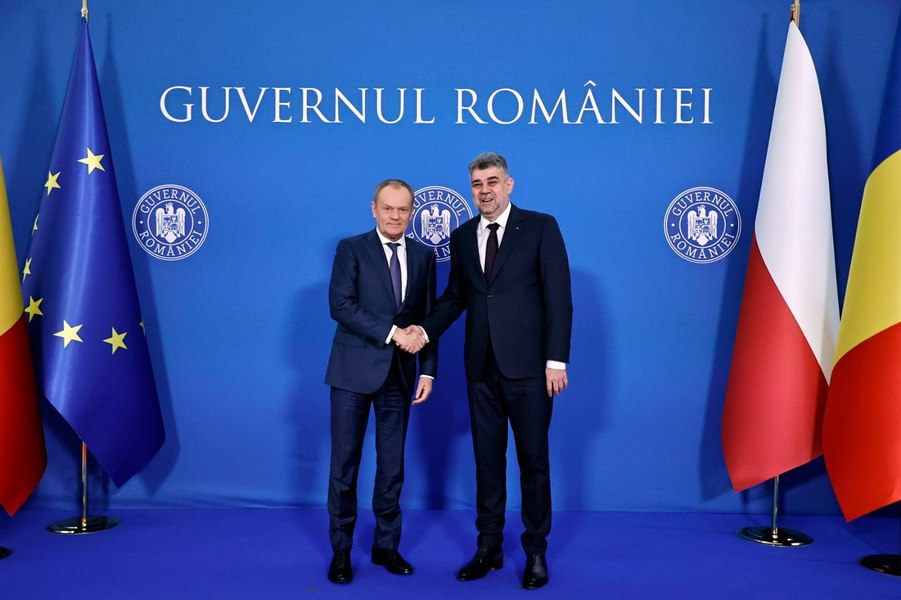 Ciolacu, după întrevedere cu Tusk: „Vom intensifica cooperarea în vederea protejării intereselor țarilor noastre”. Ce teme au fost discutate