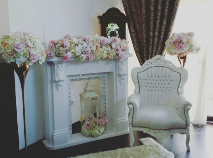 Colţul miresei este desprins parcă din basme