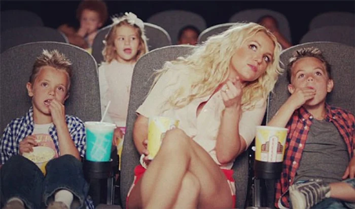 Britney Spears şi copiii ei (Instagram)