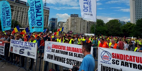 protest tmk slatina - foto cartel alfa