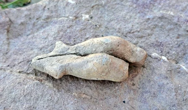 Statuetă antropomorfă din Eneolitic, descoperită pe Dâmbul Cetății