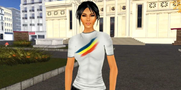 LaraCroft Akula, avatarul din Second Life 
