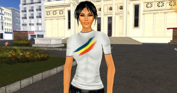 LaraCroft Akula, avatarul din Second Life 