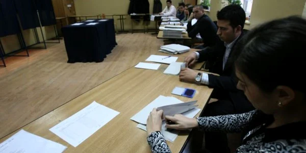 Foto: Adevarul/Secţie de votare
