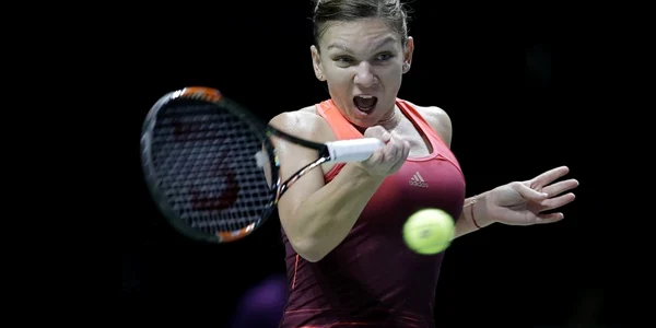 Simona Halep la Singapore FOTO AP 