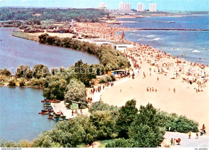 Ilustrată cu stațiunea Neptun în anii de comunism