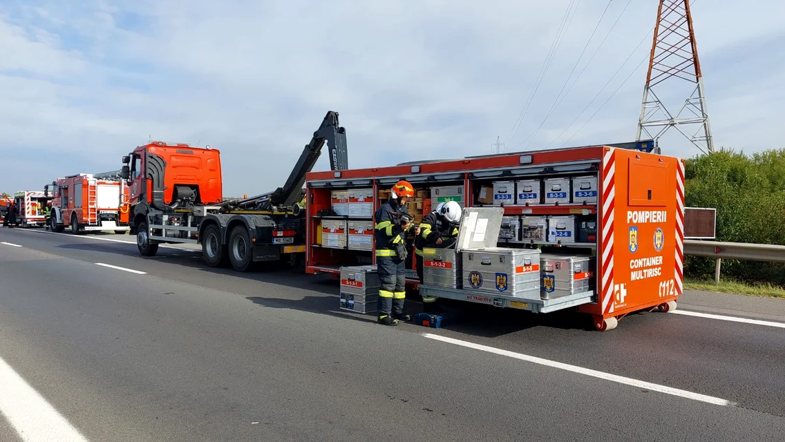 Accident A1 Bucuresti Pitesti