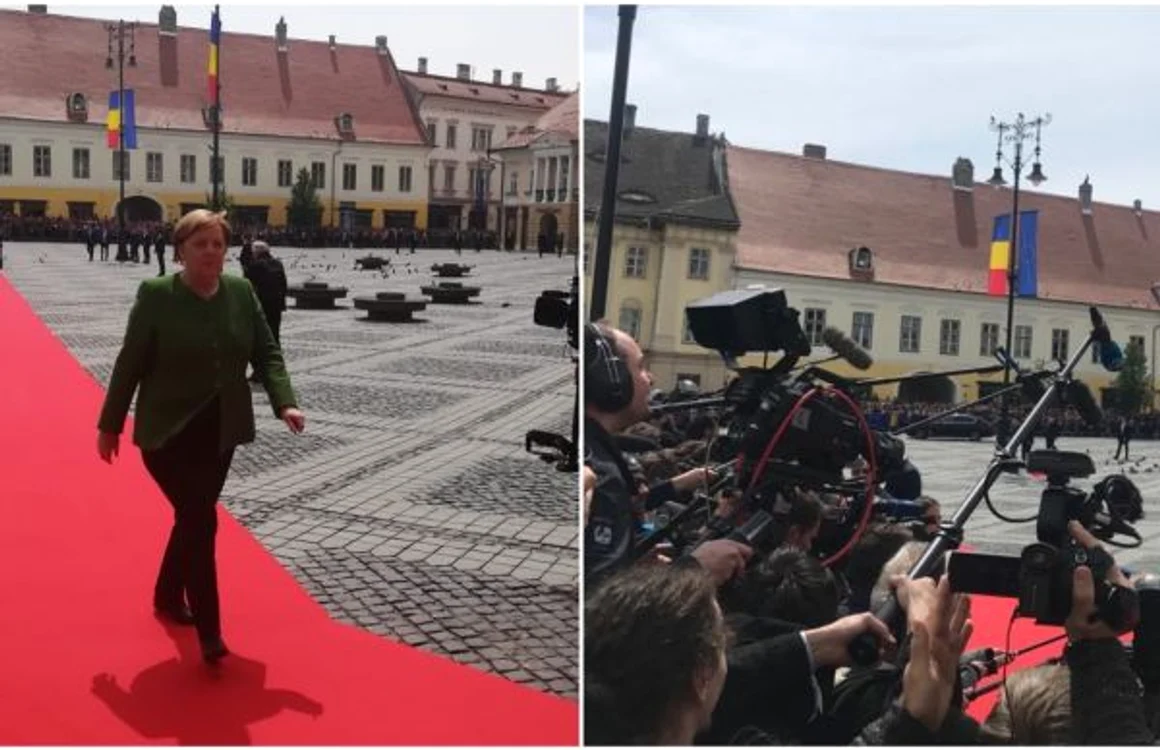 Merkel la summitul de la Sibiu 
