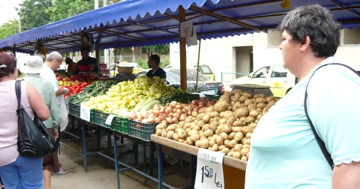 Piaţa Nouă din Tulcea (foto arhivă)