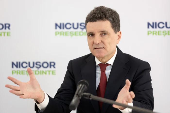 Nicușor Dan a spus că va aduce toate forțele pro-europene la masa discuțiilor FOTO MEDIAFAX 