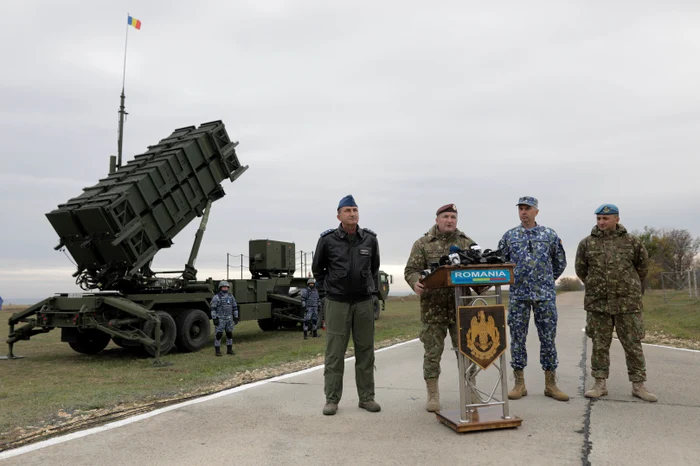 Sistemul Patriot folosit într-un exercițiu în România. FOTO: MAPN