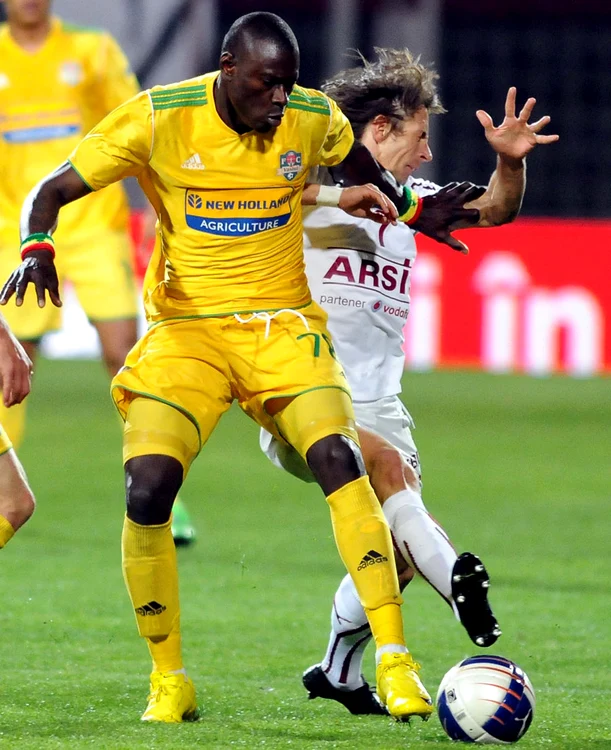 N’Doye a plecat fără explicaţie din cantonamentul vasluienilor (Foto: Răzvan Păsărică)