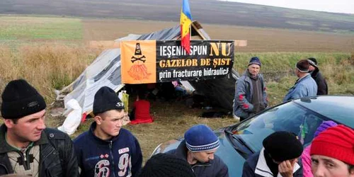 proteste pungesti gaze de sist chevron FOTO Mediafax