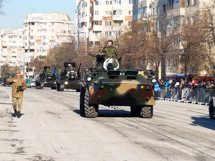 TAB-ul a rămas blocat minute în şir în mijlocul bulevardului FOTO Călin Gavrilaş