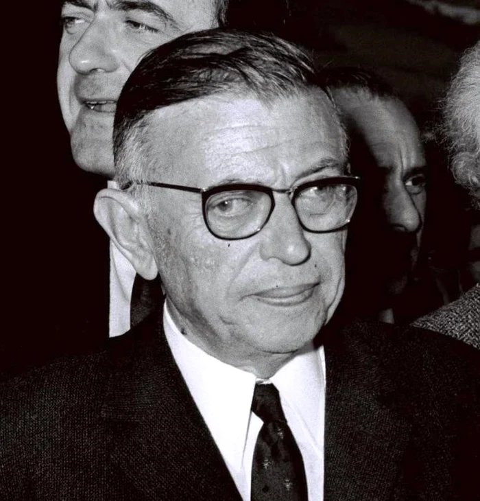 Jean-Paul Sartre, la un an după ce a refuzat Premiul Nobel Pentru Literatură. Foto wikipedia