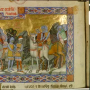 Stephen I intercepts Gyula (Chronicon Pictum 040) jpg