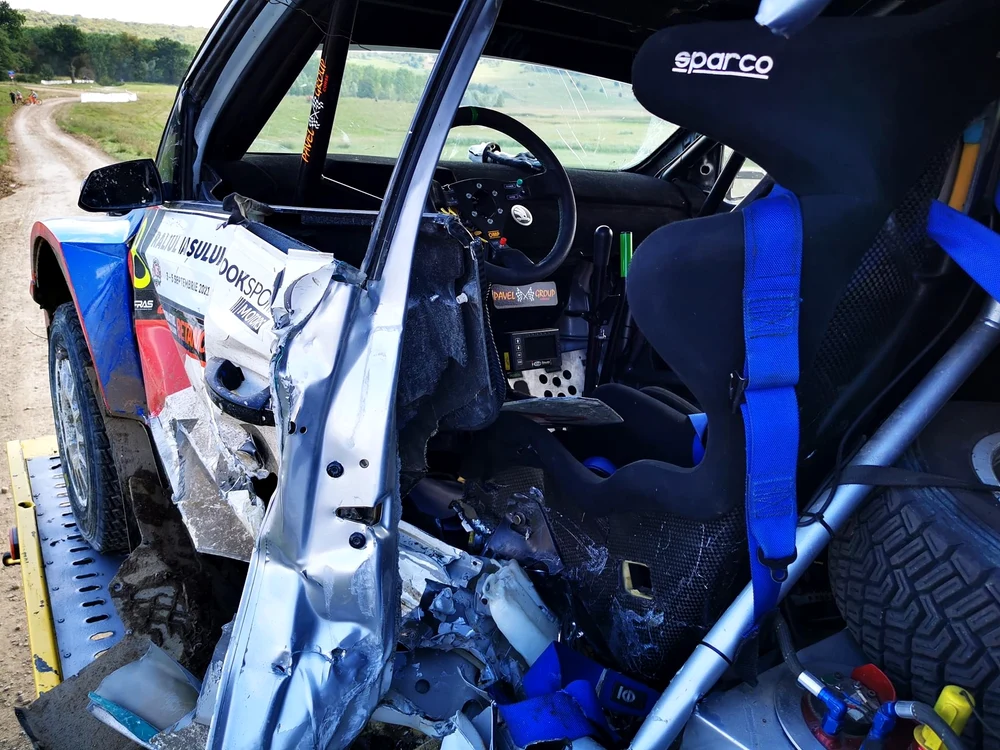 
    Pilotul Adrian Răspopa a murit după un accident la Raliul IașiuluiFoto: Facebook  