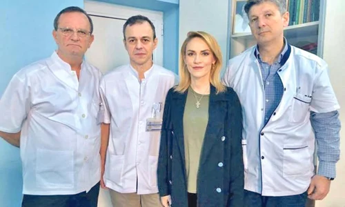 Gabi Firea, alături de echipa de medici care s a ocupat de sănătatea ei jpeg