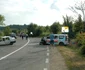 Accident mortal la Scorţeni. Opt persoane au ajuns în spital FOTO Andrei Grecu (ISU Bacau)