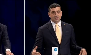 dezbatere euronews nicusor dan simion foto captura vid