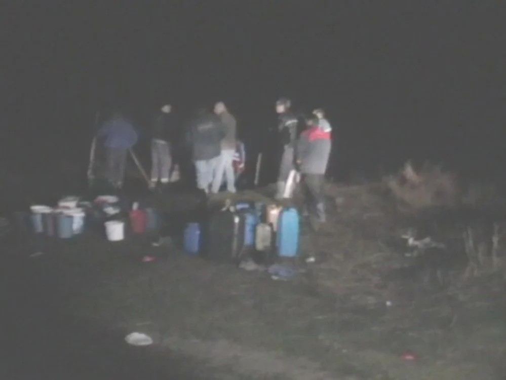 Poliţiştii au făcut cercetări la faţa locului