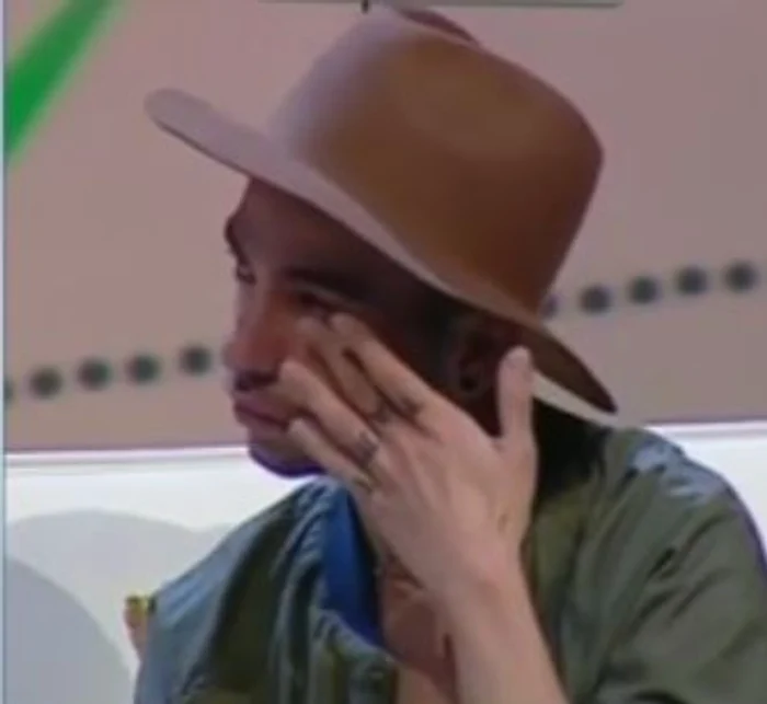 Nici David nu și-a mai putut opri lacrimile