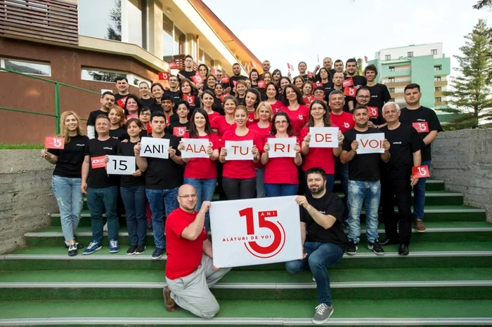 Oamenii  de la Fundaţia Alaturi de Voi Iaşi FOTO Facebook