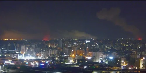 rachete cladiri civile Beirut, sept 2024, captura video