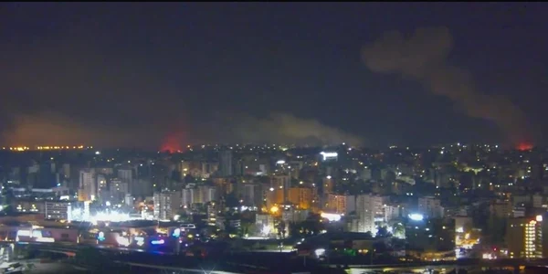 rachete cladiri civile Beirut, sept 2024, captura video 
