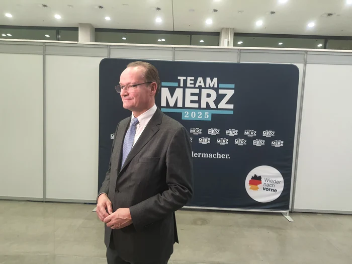 Gunther Kirchbaum, expertul de politici externe și europene al CDU, e căsătorit cu o româncă. R.F.