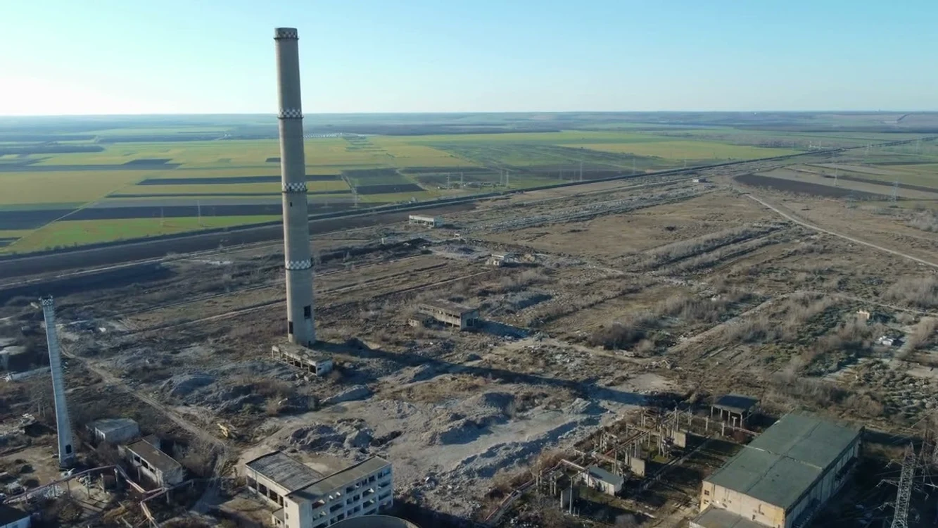 Incineratorul va fi construit în zona fostului Combinat Chimic. FOTO Captură video